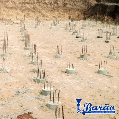 Armação de estaca broca