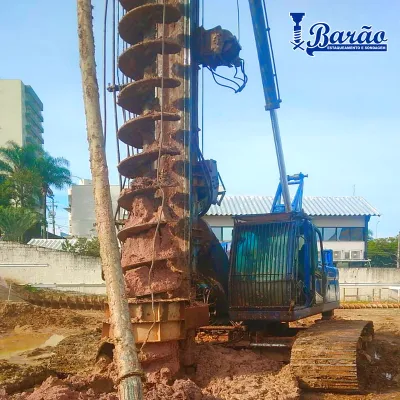 Armadura de estaca de hélice contínua