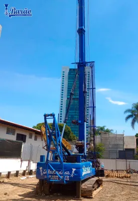 Concretagem estaca hélice contínua