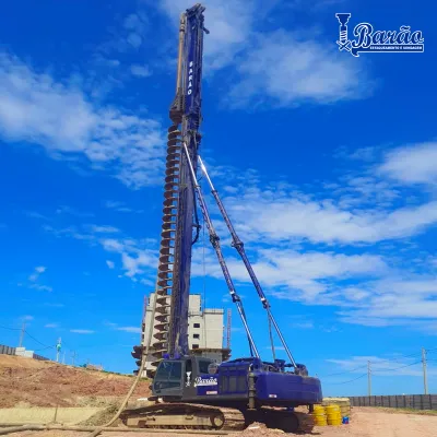 Empresa de perfuração hélice contínua