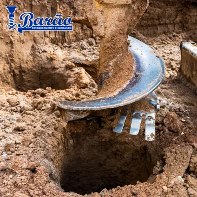 Estaca escavada preço por metro