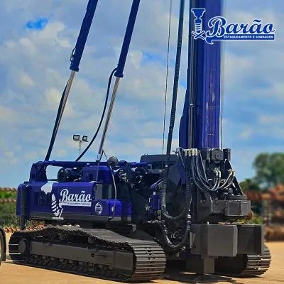 Estaca hélice contínua diâmetros