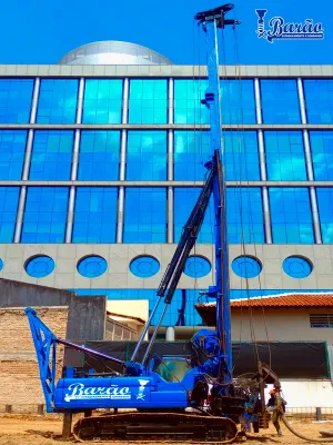 Estaca hélice industrial no rj