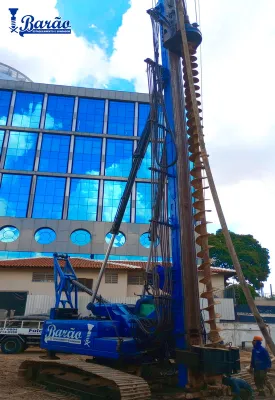 Estaca hélice industrial