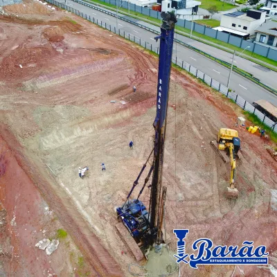 Estaqueamento de hélice contínua em são paulo