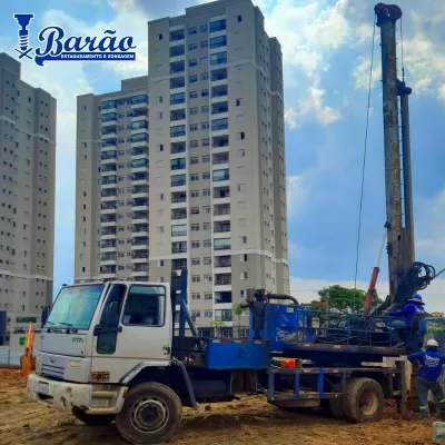 Fundação estaca escavada em sp