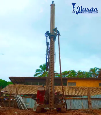 Perfuração hélice contínua orçamento