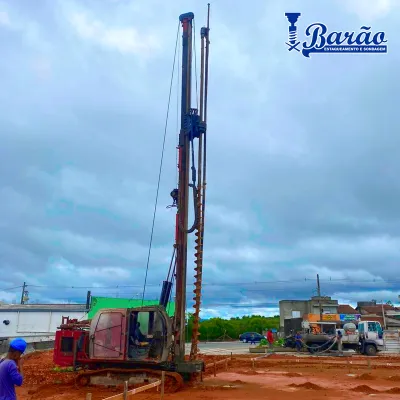 Perfuração hélice contínua valor