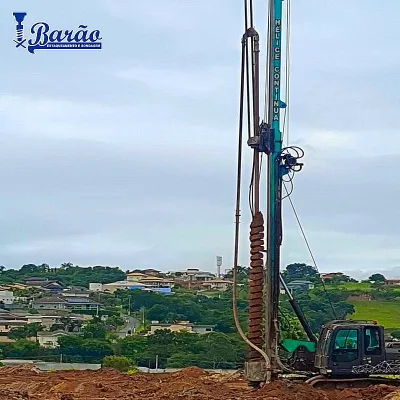 Serviço de perfuração hélice contínua em sp